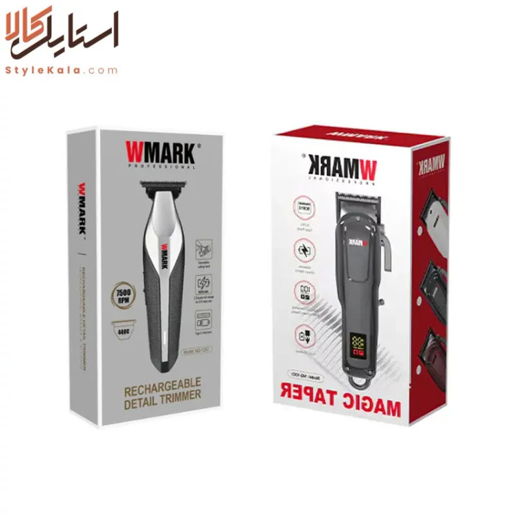 ست اصلاح دبلیو مارک NG-1001 + NG-1207 اورجینال